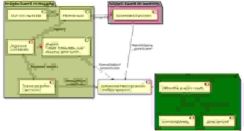 Graph: RNA-seq analysis workflow